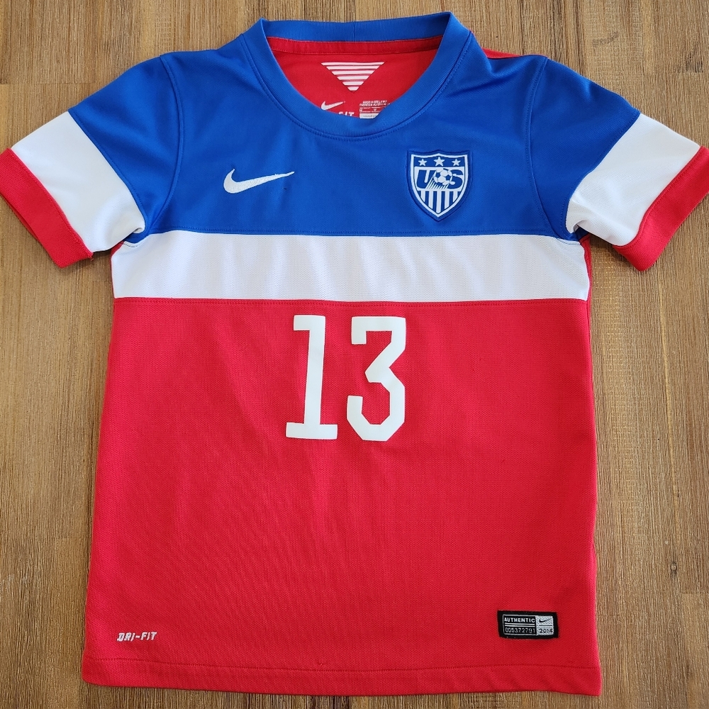 Vintage Alex Morgan USWNT USA Soccer Jersey Bomb Pop Jersey